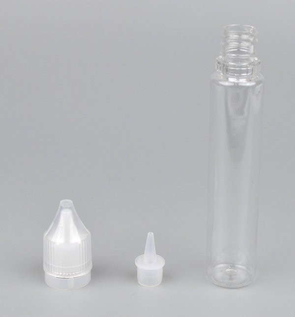 10 x 30ml Stiftflaschen o. Unicorn Bottle - Kunststoffflaschen PET