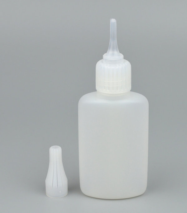 Ovale Liquid-Flaschen 10 x 50ml - Flachmann, Kunststoffflaschen aus weichem PE
