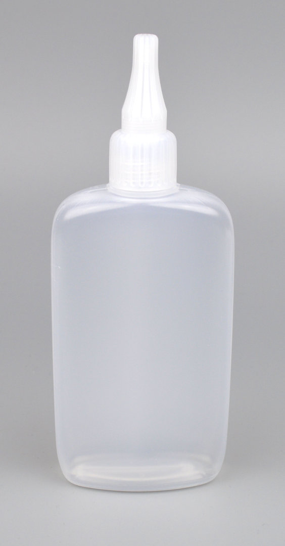 Ovale Liquid-Flaschen 10 x 150ml - Flachmann, Kunststoffflaschen aus weichem PE