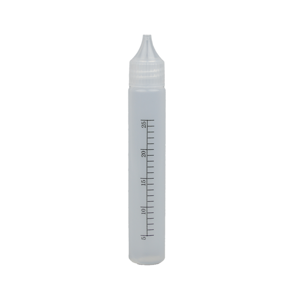 10 x 30ml Stiftflaschen o. Unicorn Bottle mit SKALA  - Kunststoffflaschen PE - Tropfflaschen