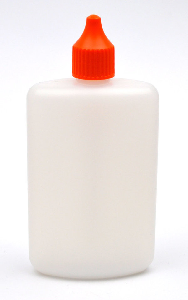 Ovale Liquid-Flaschen 10 x 125ml - Flachmann, Kunststoffflaschen aus weichem HDPE